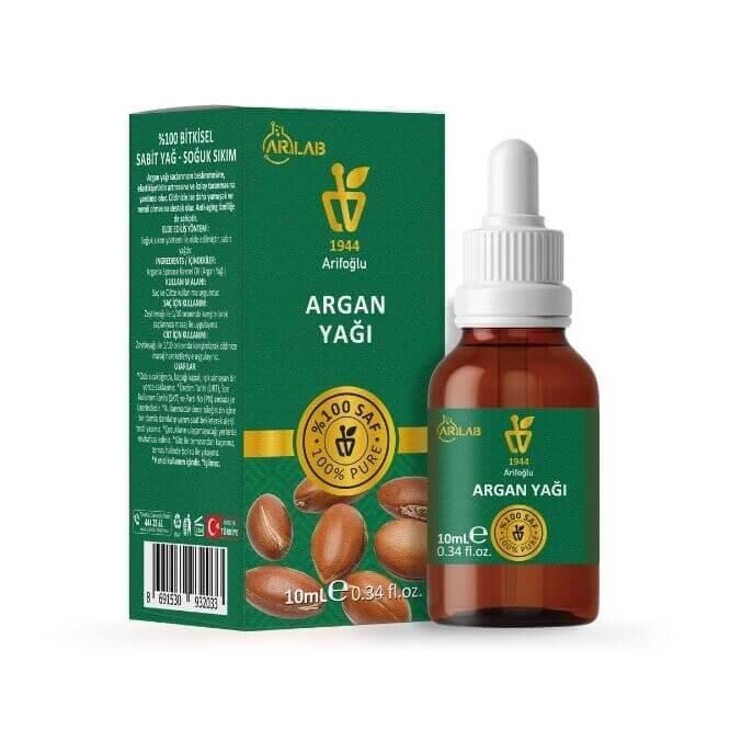 Argan oil %100 PURE OIL 10ML ARLAB - 1