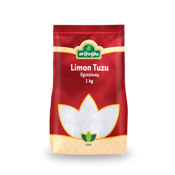 Limon Tuzu Öğütülmüş 1000g - 1