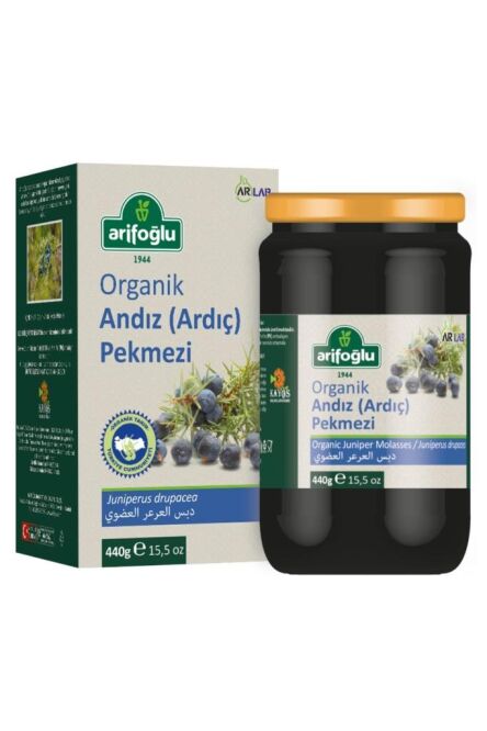 Arifoğlu Organik Andız Pekmezi 440g Ardıç Pekmezi ARLAB - 1