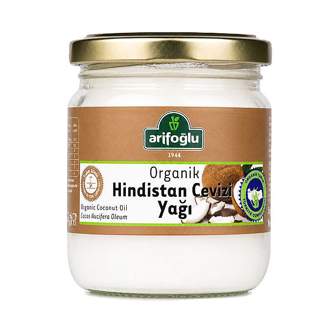 Arifoğlu Organik Hindistan Cevizi Yağı 200 ml - Soğuk Sıkım