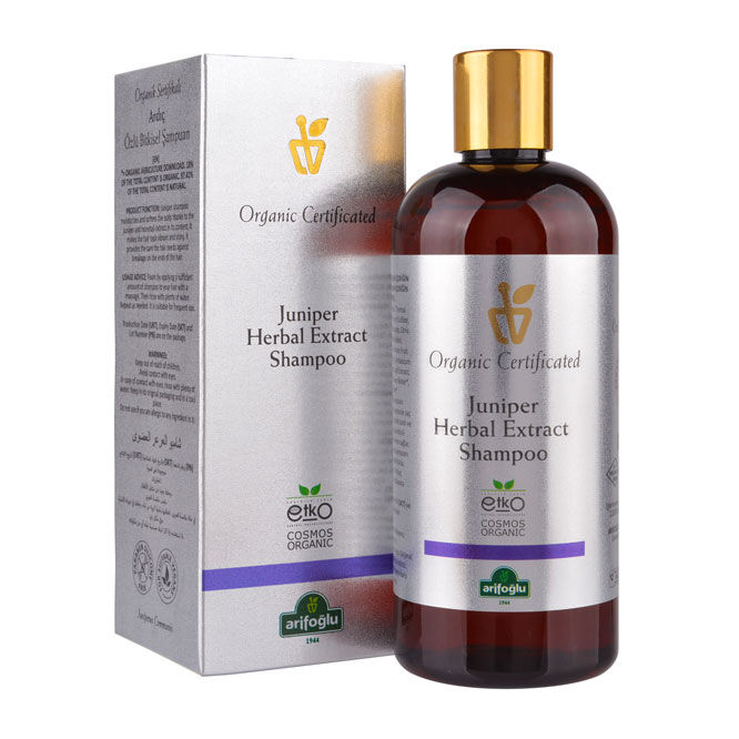 Organic Certificated Juniper Herbal Extract Shampoo 400ml - 1