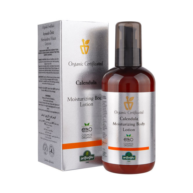 Organic Certificated Calendula Moisturizing Body Lotion 250ml - 1