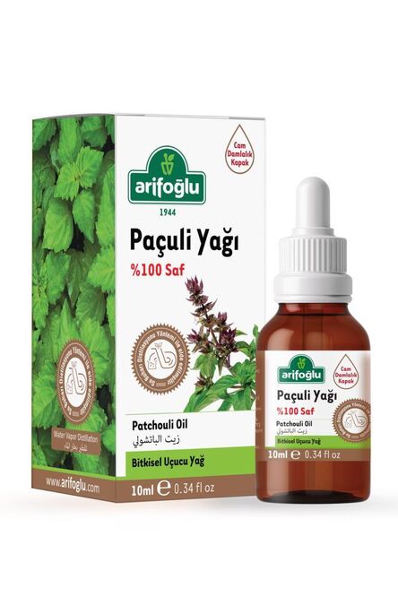 Paçuli Yağı Saf 10ml Patchouli Essential Oil - 1