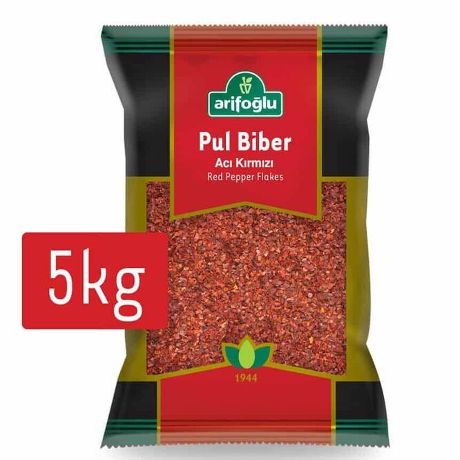 Pul Biber (Acı Kırmızı) 5 Kg - 1