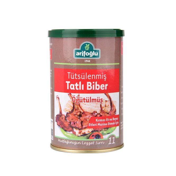 Arifoğlu Tütsülenmiş TATLI Kırmızı Biber 150gr - Tatlı Biber Toz - 1