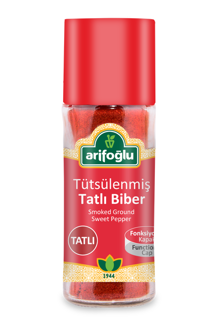 Tütsülenmiş Tatlı Kırmızı Biber 55 gr - Tatlı Biber Toz - 1