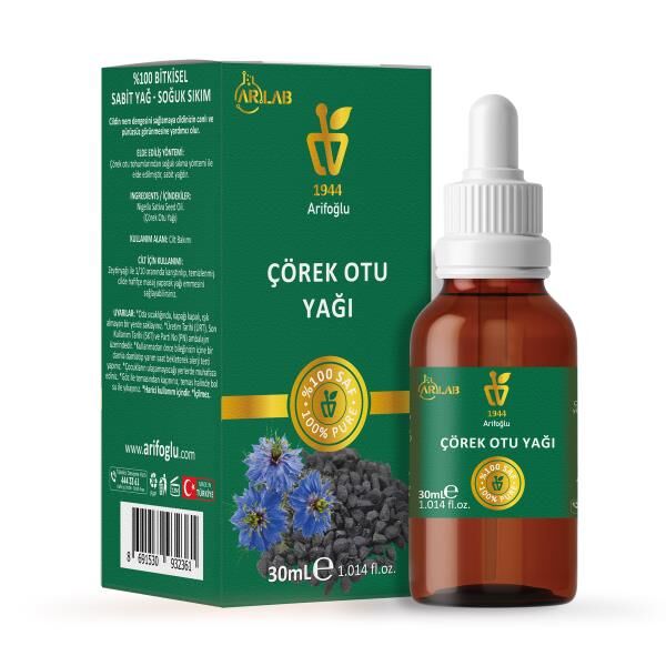 Arlab Çörek Otu Yağı 30ml %100 Saf Arifoğlu - 1