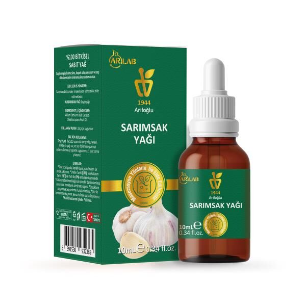 Arlab Sarımsak Yağı 10ml %100 Saf Arifoğlu - 1