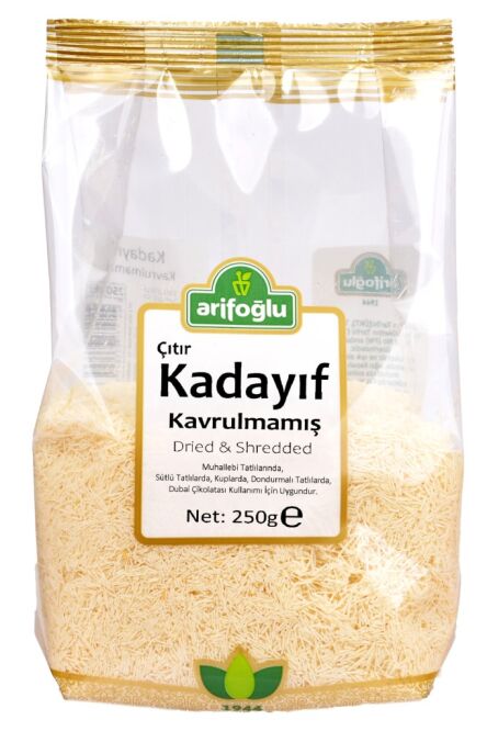 Çıtır Kadayıf Kavrulmamış 250g
