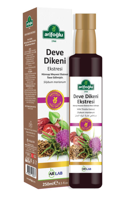 Deve Dikeni Ekstresi 250ml Milk Thistle Extract - 1