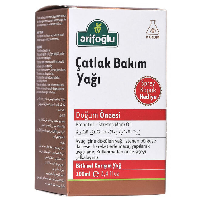 Doğum Öncesi Çatlak Yağı 100ml