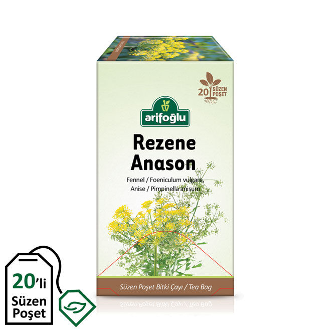 Fennel - Anise Tea (20 Tea Bags) - 1