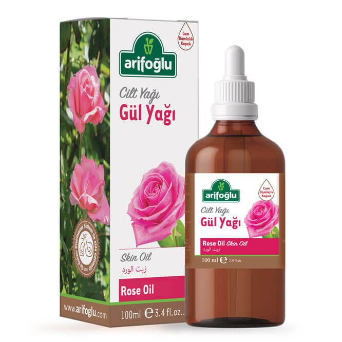 Gül Yağı 100ml Cilt Yağı