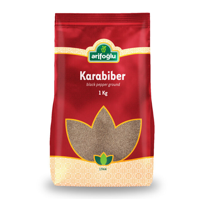 Karabiber (Öğütülmüş) 1000g - 1