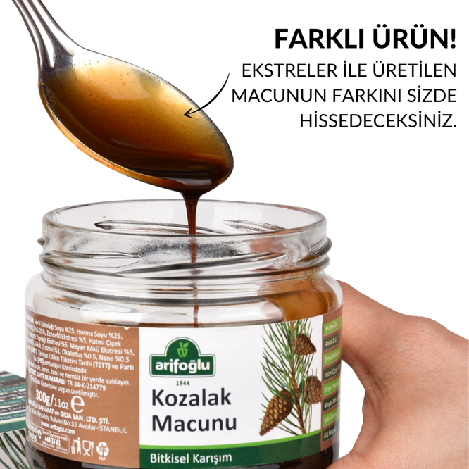 Kozalak Macunu 300g Ekstreler ile Üretilmiştir - 2