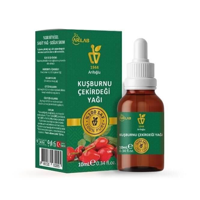 Kuşburnu Çekirdeği Yağı 10ml %100 Saf Yağ ARLAB - 1