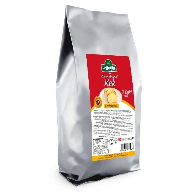 Limon Aromalı Kek 3kg - 1