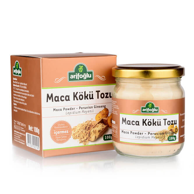 Maca Kökü Tozu 100g - Arifoğlu