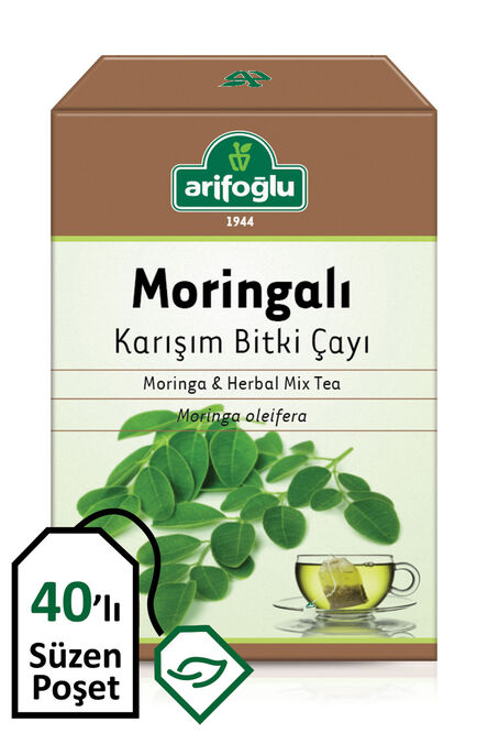 Moringa Mix Herbal Tea (40 Tea Bags) - 1
