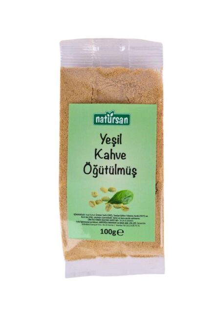 Natürsan Yeşil Kahve Öğütülmüş 100g - 1