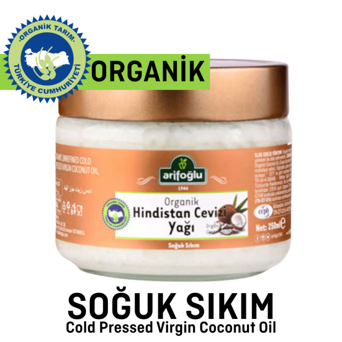 Organic Coconut Oil 250ml - 1