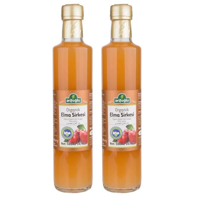 Organic Apple Cider Vinegar 500ml (2 Pieces) - 1