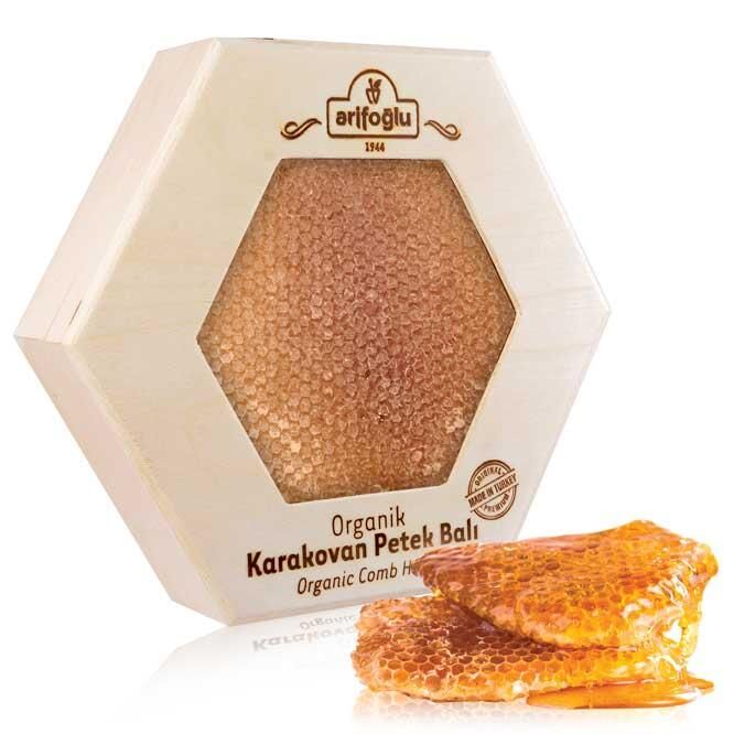 Organic Karakovan Honeycomb 1000g (Wooden Box) - 1