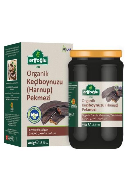 Arfioğlu Organik Keçiboynuzu Pekmezi 440g ARLAB - 1