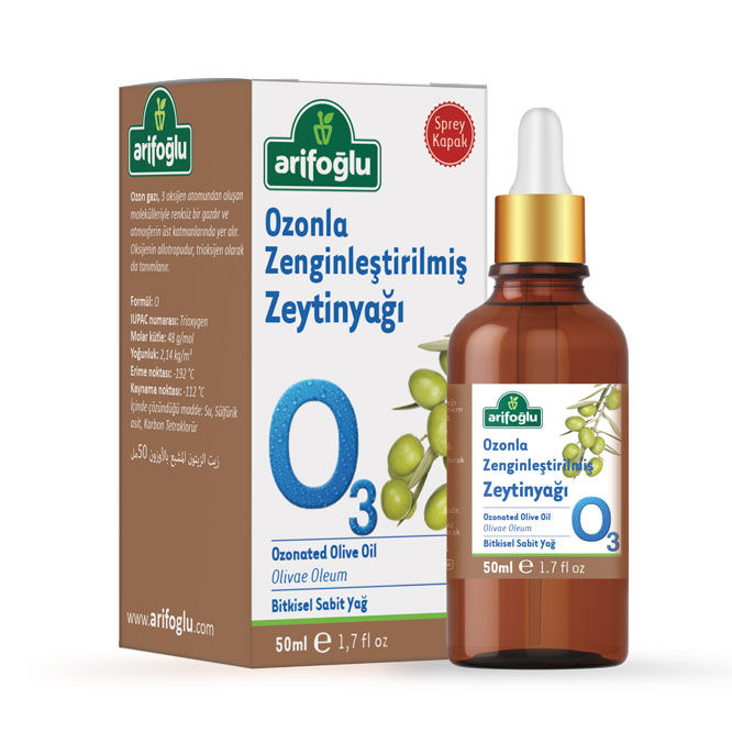 Ozonla Zenginleştirilmiş Zeytinyağı 50ml - 1