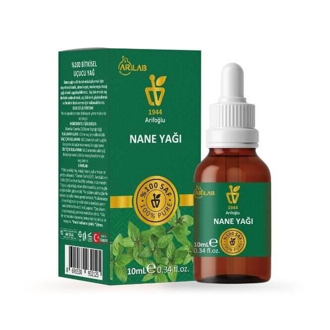 Peppermint Oil %100 PURE OIL 10ML ARLAB - 1