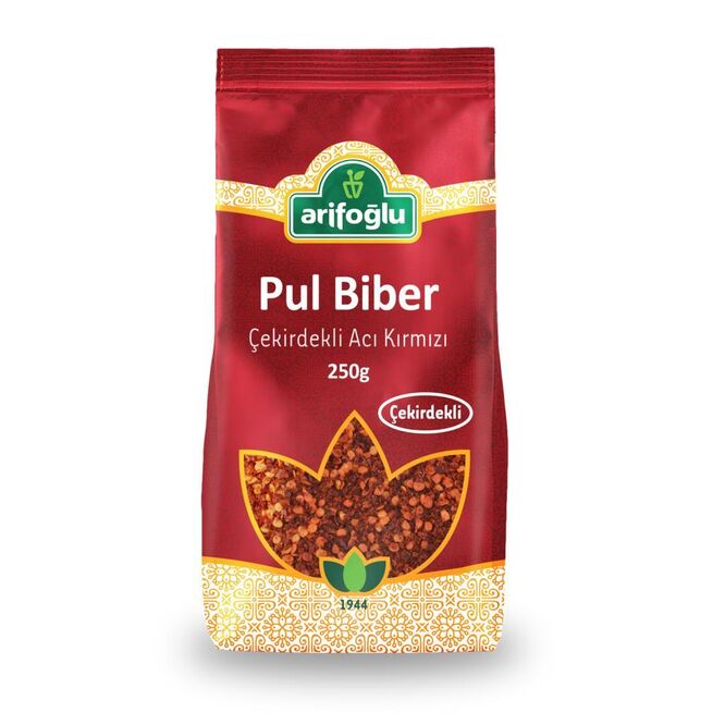 Pul Biber Çekirdekli Acı Kırmızı 250g - 1