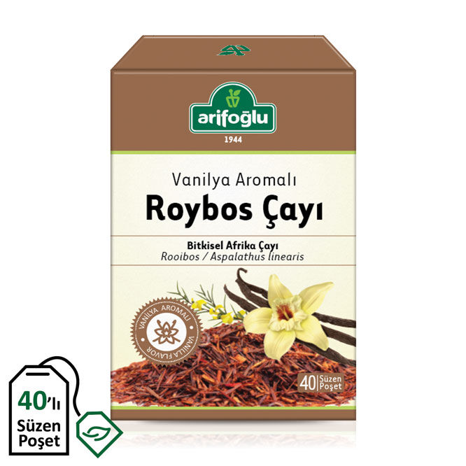 Roybos | Bahar Çayı | Vanilya Aromalı 40Lı Süzen Poşet - 1