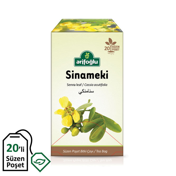 Senna leaf (Cassia acutifolia) (20 Tea Bags) - 1