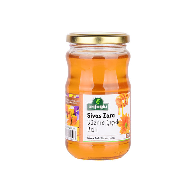 Sivas Zara Süzme Çiçek Bal 450g - 1