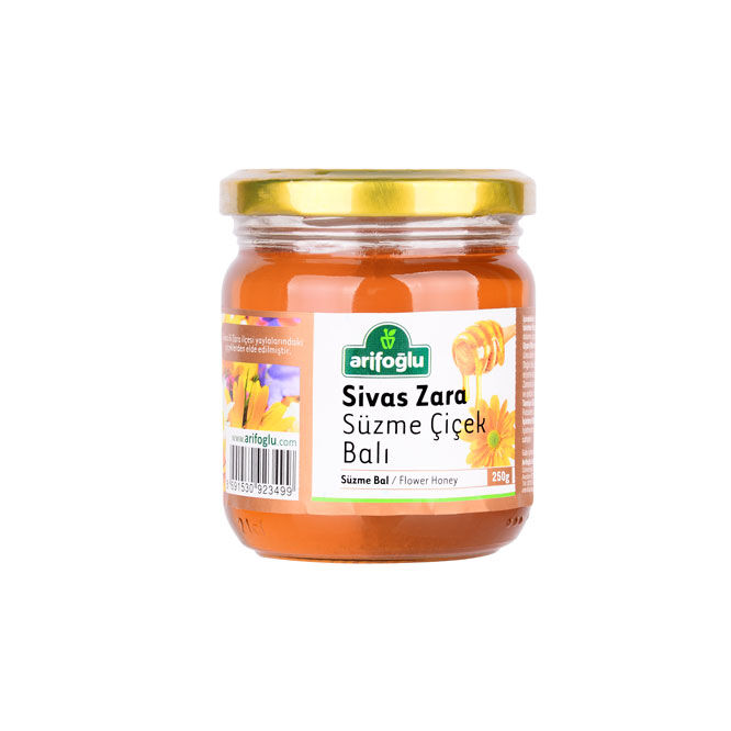 Sivas Zara Süzme Çiçek Bal 250g - 1