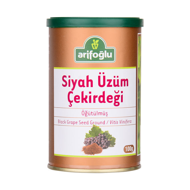 Siyah Üzüm Çekirdeği Öğütülmüş 100g - 1