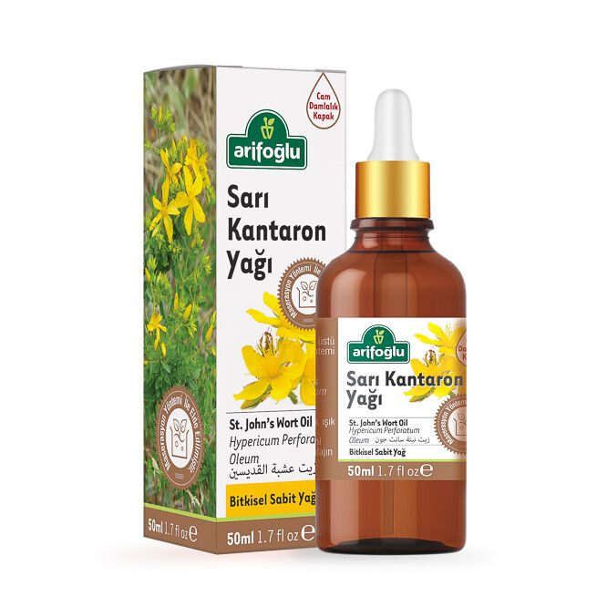 St, John's Wort Oil 50ml (Hypericum perforatum ) - 1