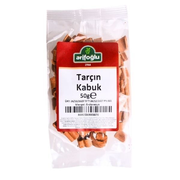 Tarçın Kabuk Parça 50g - Arifoğlu 