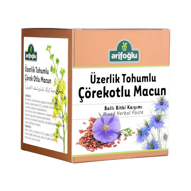 Üzerlik Tohumlu Çörekotlu Macun (Hmr) 450g - 1