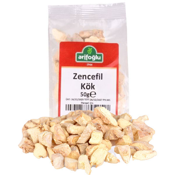 Zencefil Kök Parça 50g - Arifoğlu 